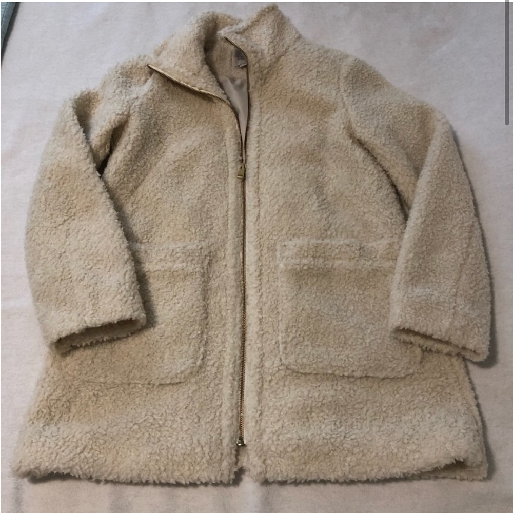 Loft sherpa coat